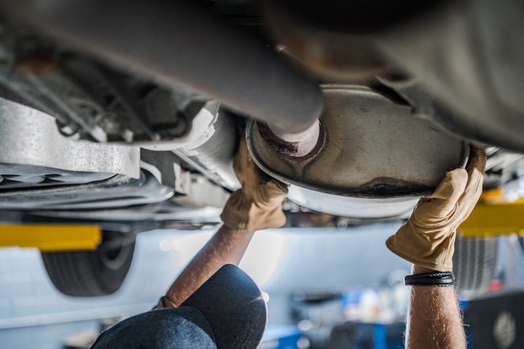 vehicle exhaust system check